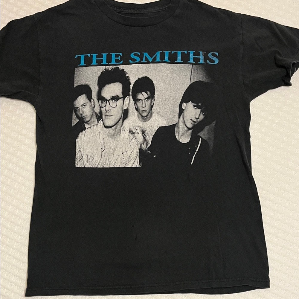 The Smiths Black Graphic T-Shirt